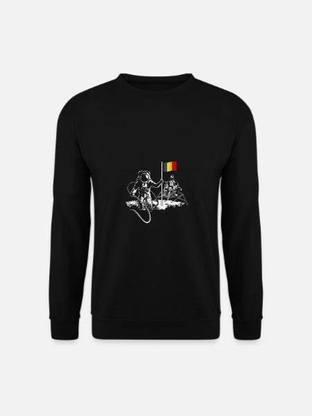 Belgique - Sweat-shirt Unisexe - noir