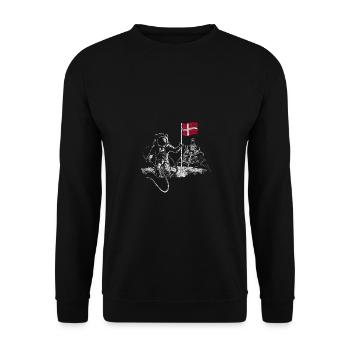 Moon Apollo Denmark - Unisex Pullover - Schwarz - Vorne - Alina (178cm) & Michal (187cm)