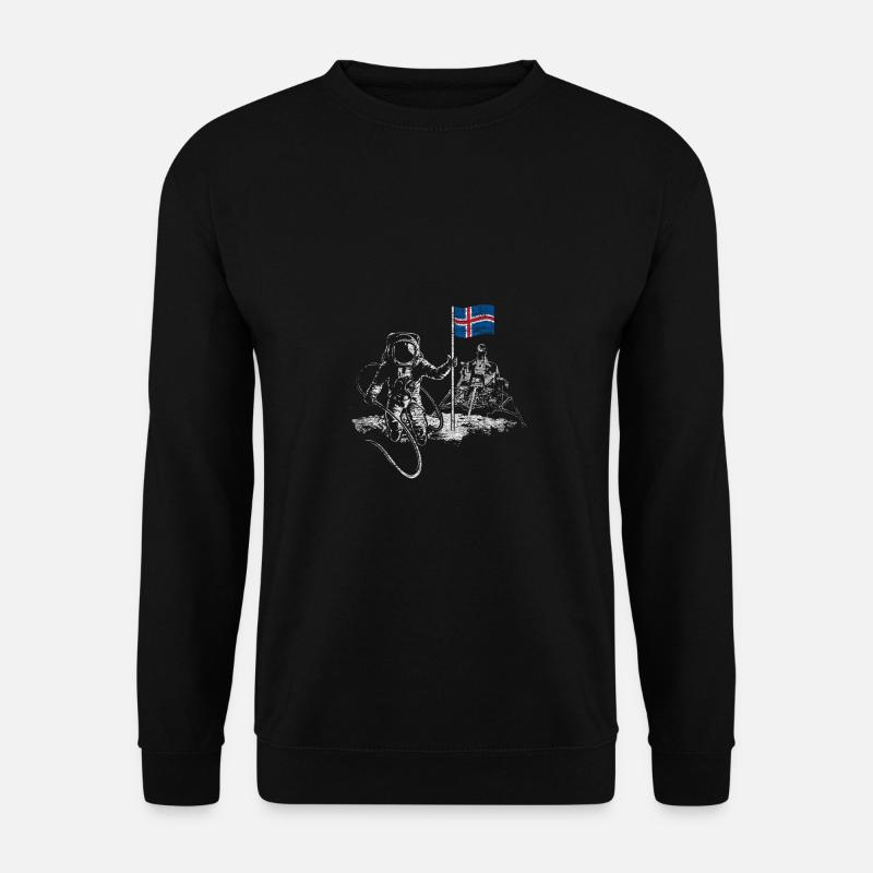 Moon Apollo Island - Unisex Sweatshirt - black