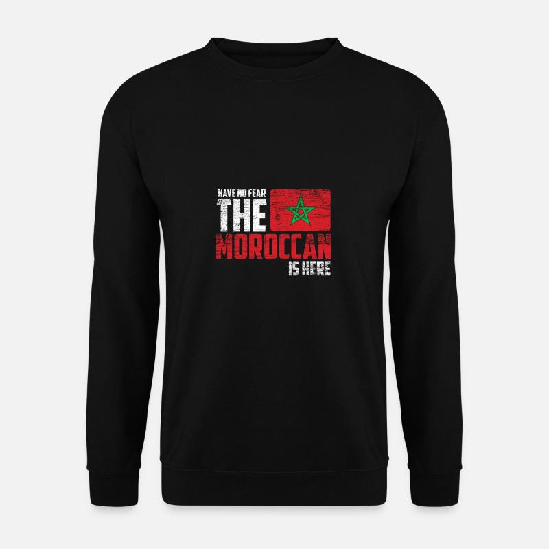 Morocco - Unisex Sweatshirt - black