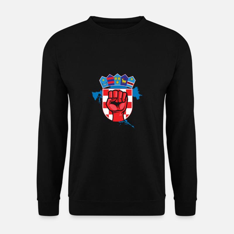 Croatia - Unisex Sweatshirt - black