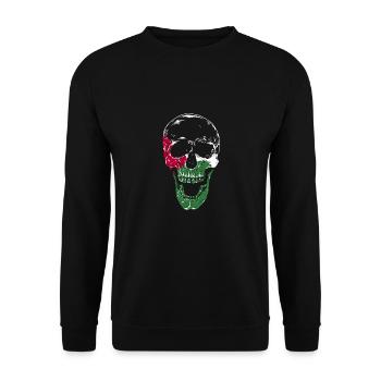 Palestine - Sweat-shirt Unisexe - noir - Devant - Alina (178cm) & Michal (187cm)