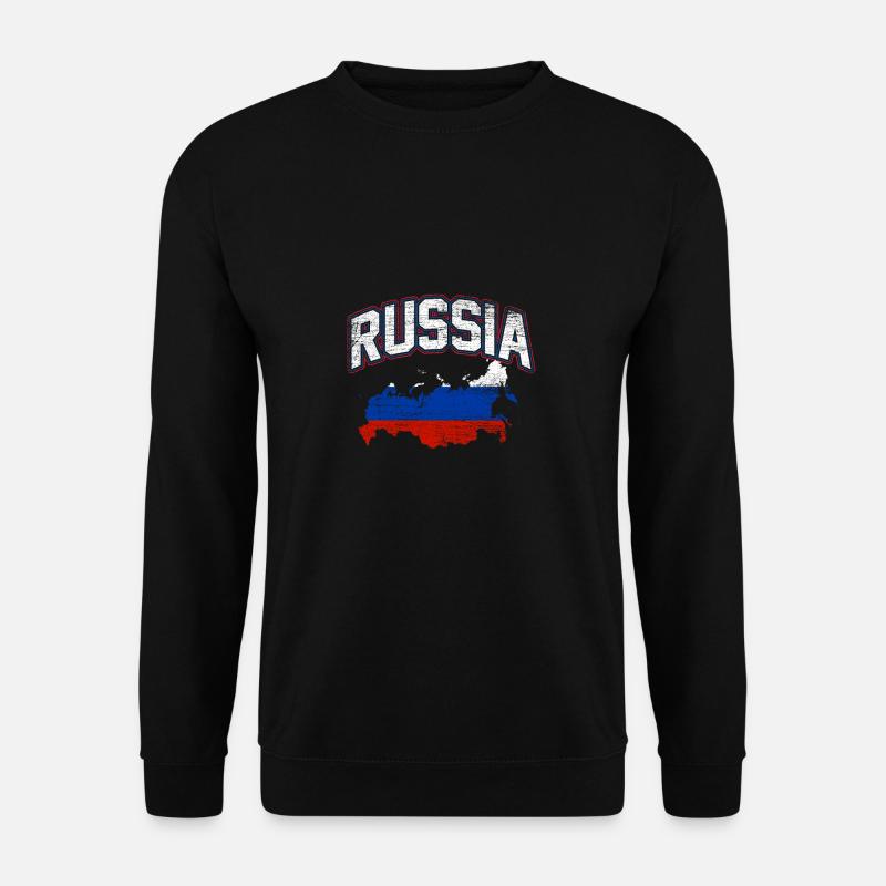 Russie - Sweat-shirt Unisexe - noir