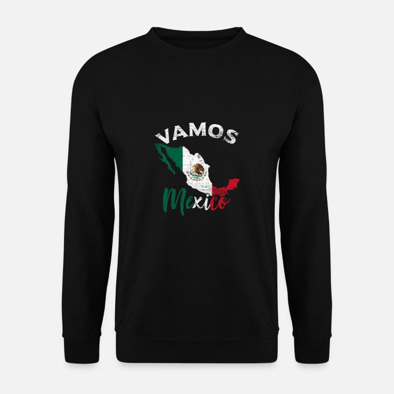 Mexiko - Unisex Pullover - Schwarz