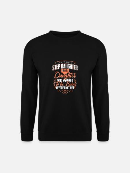Tochter Geschenk Braut Hochzeit Vater Mutter - Unisex Pullover - Schwarz