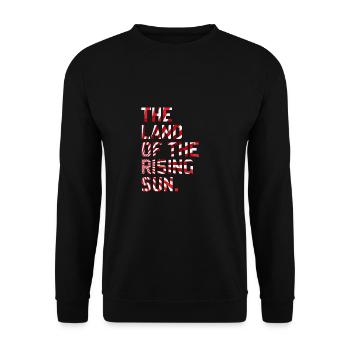 Japan - Unisex Pullover - Schwarz - Vorne - Alina (178cm) & Michal (187cm)