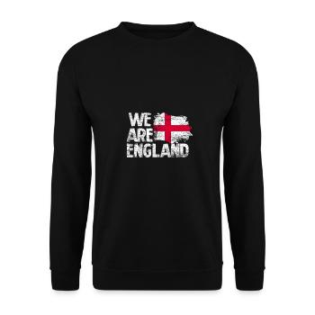 Angleterre - Sweat-shirt Unisexe - noir - Devant - Alina (178cm) & Michal (187cm)