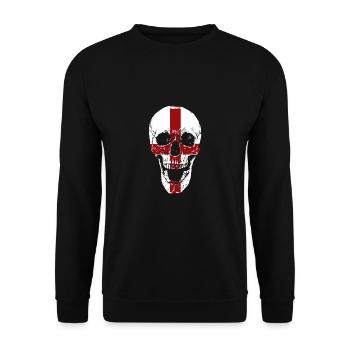 Angleterre - Sweat-shirt Unisexe - noir - Devant - Alina (178cm) & Michal (187cm)