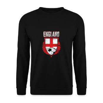 Angleterre - Sweat-shirt Unisexe - noir - Devant - Alina (178cm) & Michal (187cm)