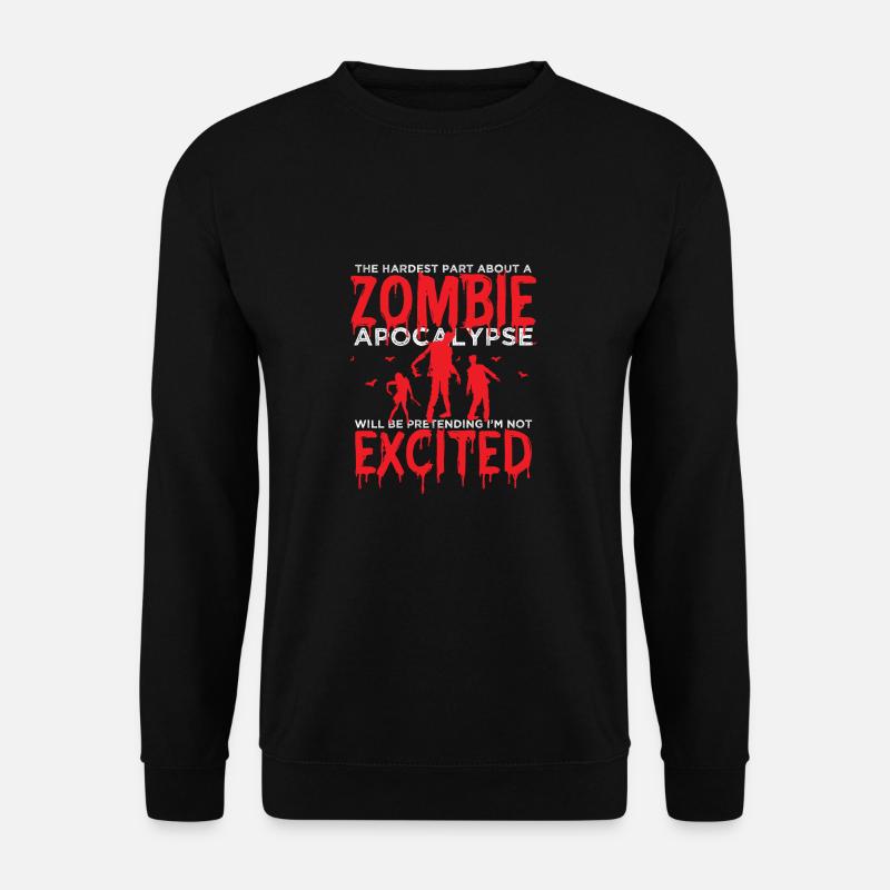 Zombie Apokalypse - Unisex Pullover - Schwarz
