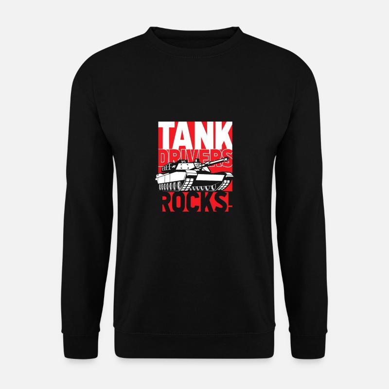 Tanks - Sweat-shirt Unisexe - noir