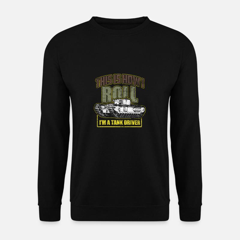 Tanks - Sweat-shirt Unisexe - noir