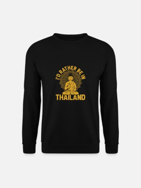 Thailand - Unisex Pullover - Schwarz