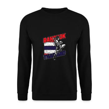 Thaïlande - Sweat-shirt Unisexe - noir - Devant - Alina (178cm) & Michal (187cm)