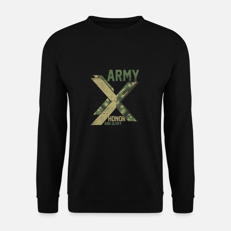 Soldat - Unisex Pullover - Schwarz