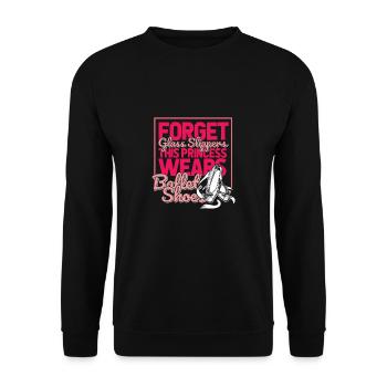 ballet - Sweat-shirt Unisexe - noir - Devant - Alina (178cm) & Michal (187cm)