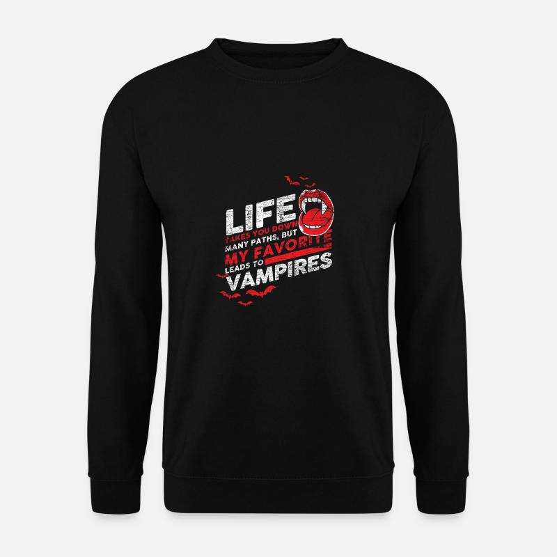 Vampir - Unisex Pullover - Schwarz