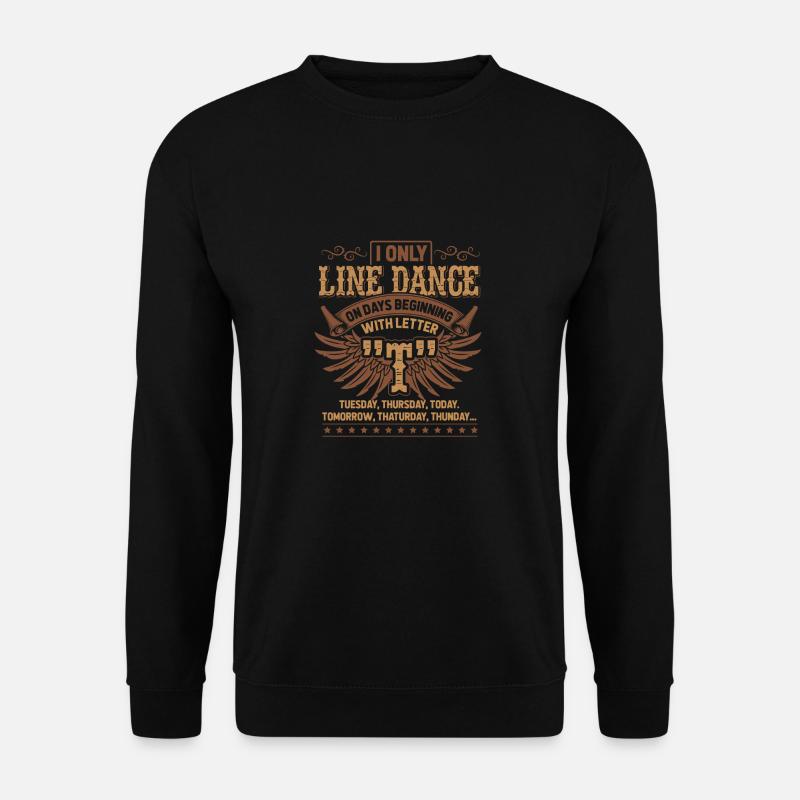 Line dance - Unisex Sweatshirt - black