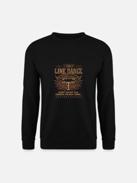Linedance Western Country Cowboy Tanz Stiefel - Unisex Pullover - Schwarz