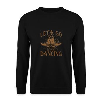 Line Dance - Unisex Pullover - Schwarz - Vorne - Alina (178cm) & Michal (187cm)