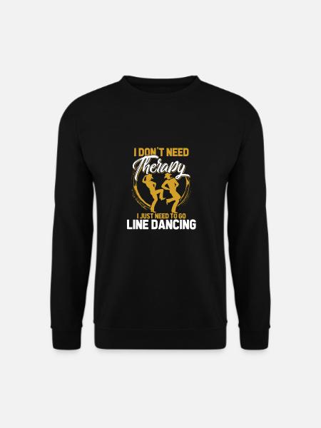line dance - Unisex Sweatshirt - black