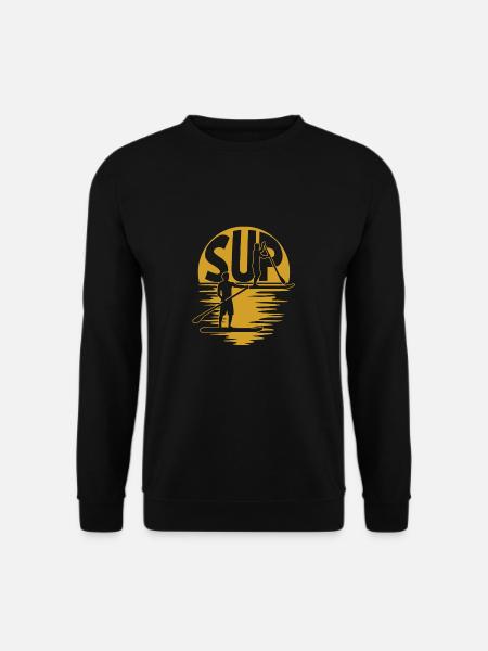 SUP Stand Up Paddle - Sweat-shirt Unisexe - noir