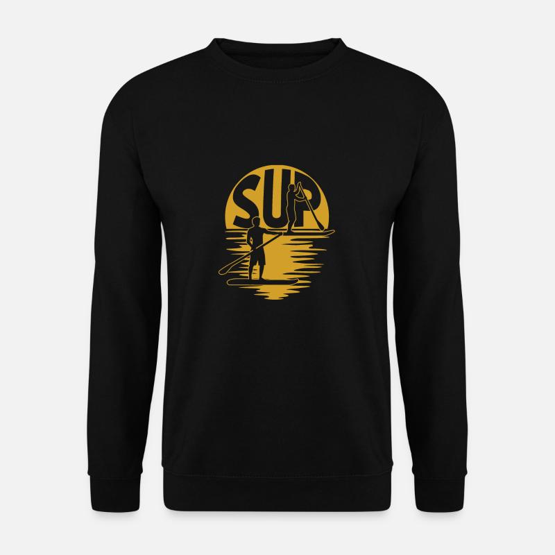 SUP Stand UP Paddle - Unisex Sweatshirt - black