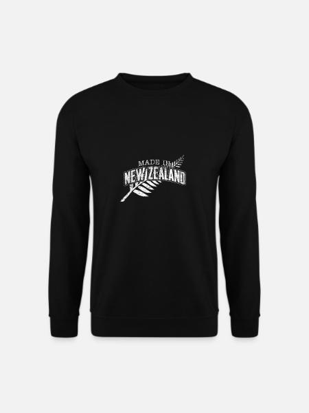 Hergestellt in Neuseeland - Unisex Pullover - Schwarz