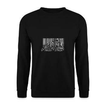 Evolution Geschenk Menschheit Geschenk - Unisex Pullover - Schwarz - Vorne - Alina (178cm) & Michal (187cm)