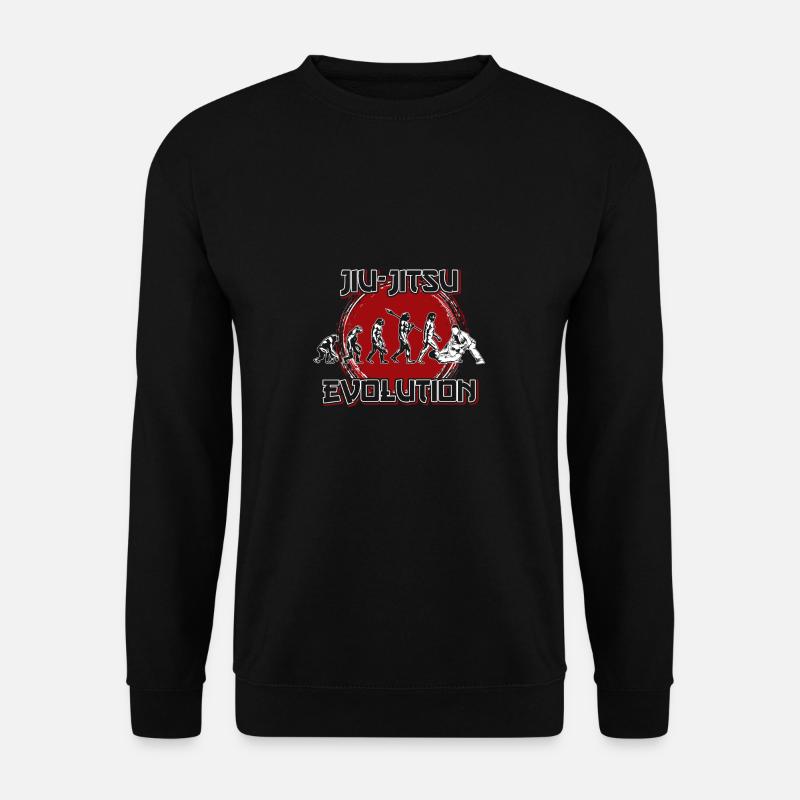 Jiu Jitsu Evolution - Unisex Pullover - Schwarz