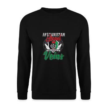 Afghanistan Kabul Persia Muslim Arabia - Unisex Sweatshirt - black - Front - Alina (178cm) & Michal (187cm)
