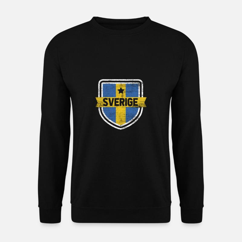 Suède - Sweat-shirt Unisexe - noir