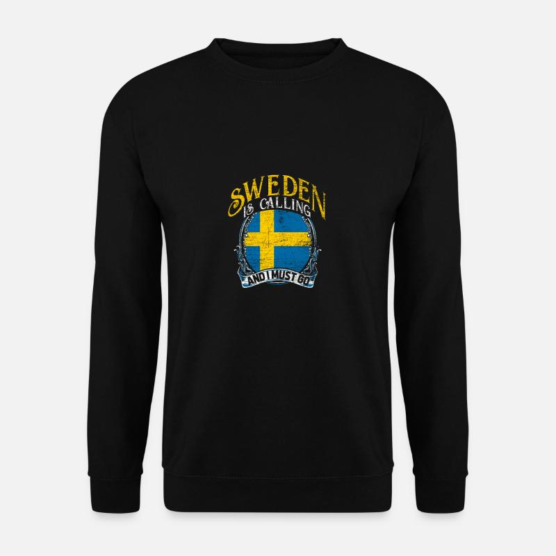 Schweden - Unisex Pullover - Schwarz