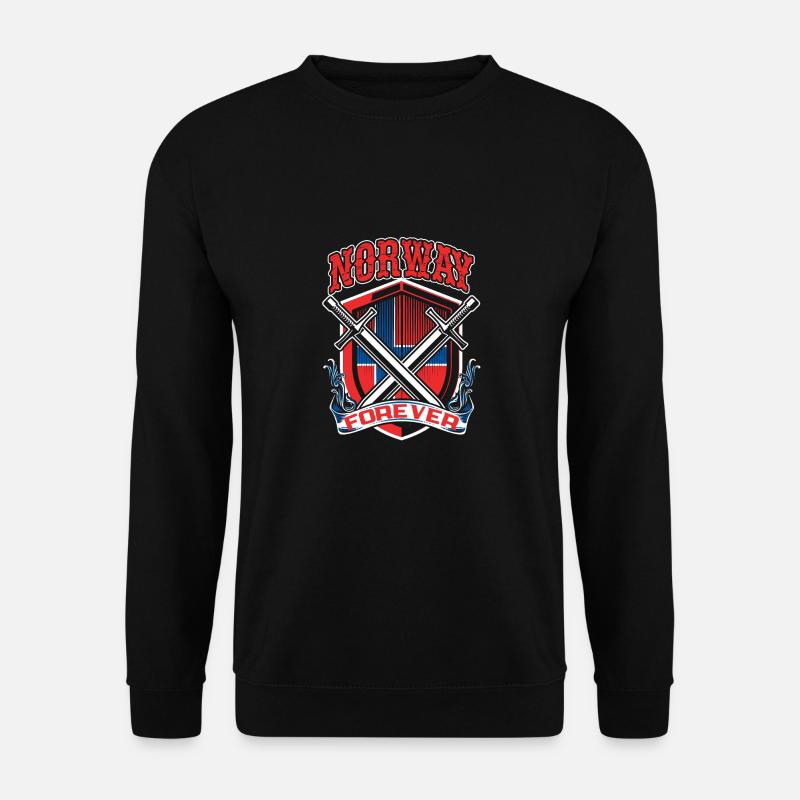 Norway - Unisex Sweatshirt - black
