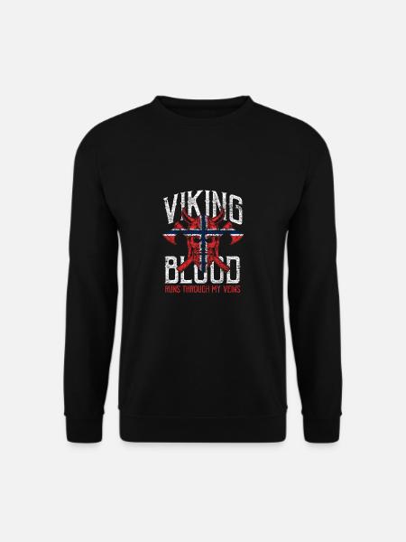 Wikinger - Unisex Pullover - Schwarz
