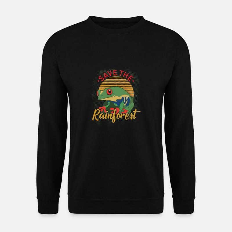 rainforest - Unisex Sweatshirt - black