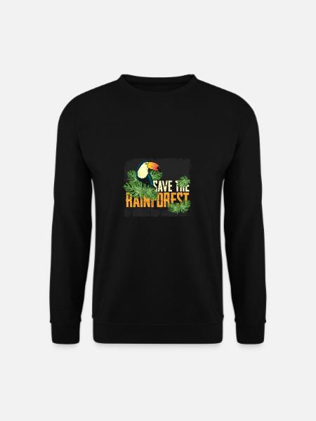 Save the rainforest - Unisex Sweatshirt - black
