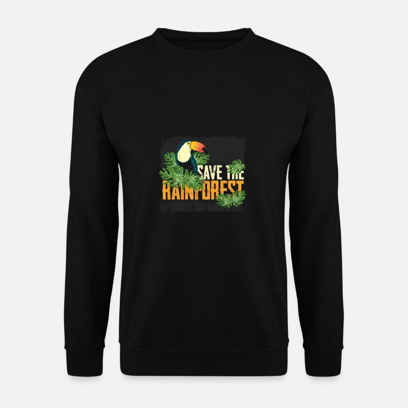 Save the rainforest - Unisex Sweatshirt - black