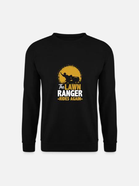 Gärtner Rasenmäher - Unisex Pullover - Schwarz