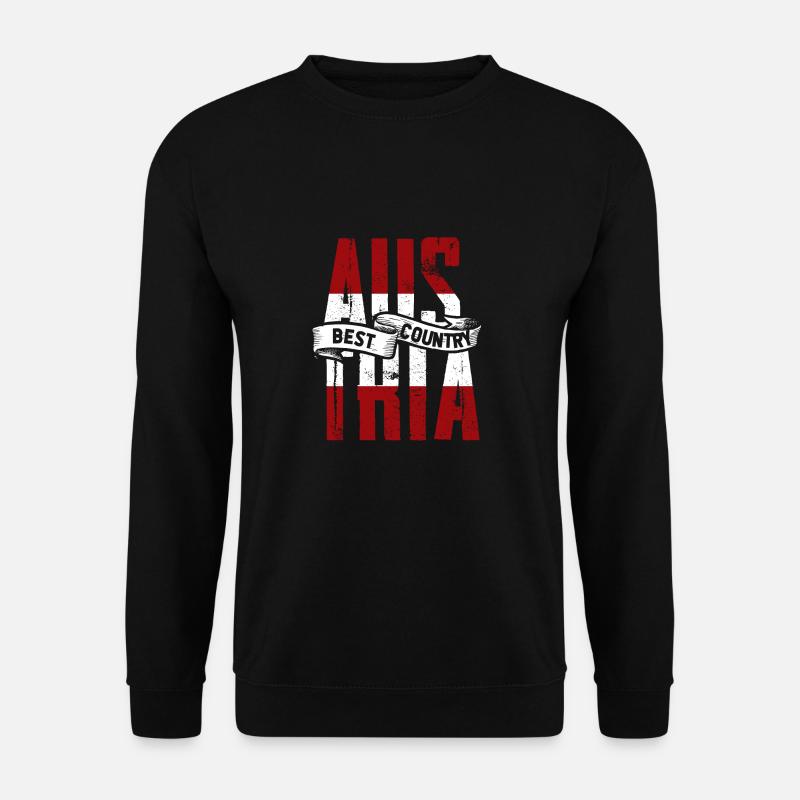Austria - Unisex Sweatshirt - black