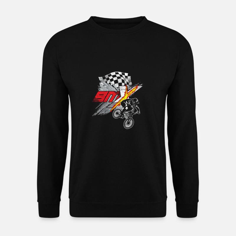 BMX bike riding gift - Unisex Sweatshirt - black