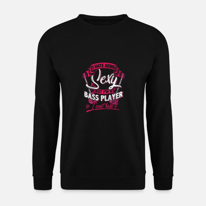 Bassist - Unisex Pullover - Schwarz