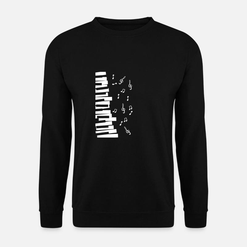 piano - Unisex Sweatshirt - black