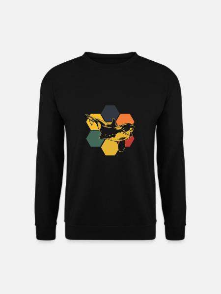 Orca - Sweat-shirt Unisexe - noir