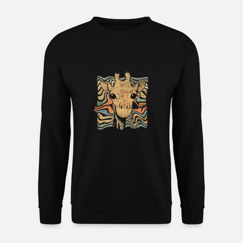 giraffe - Unisex Sweatshirt - black
