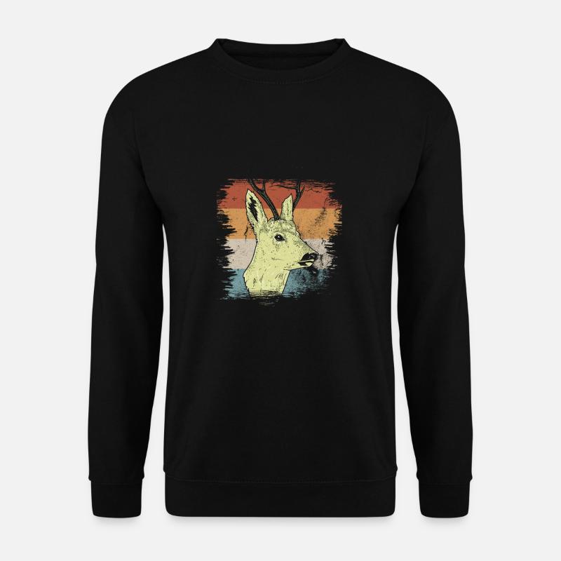 deer - Unisex Sweatshirt - black