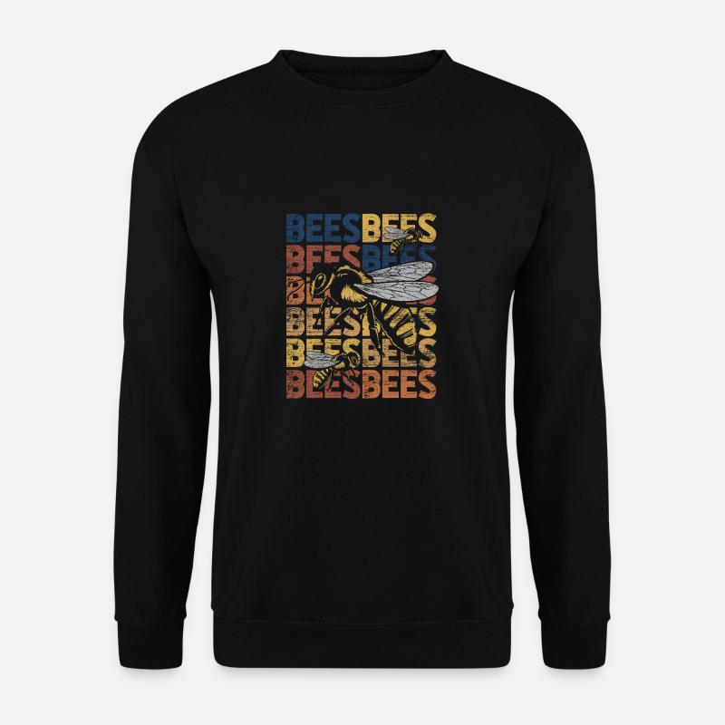 Biene - Unisex Pullover - Schwarz