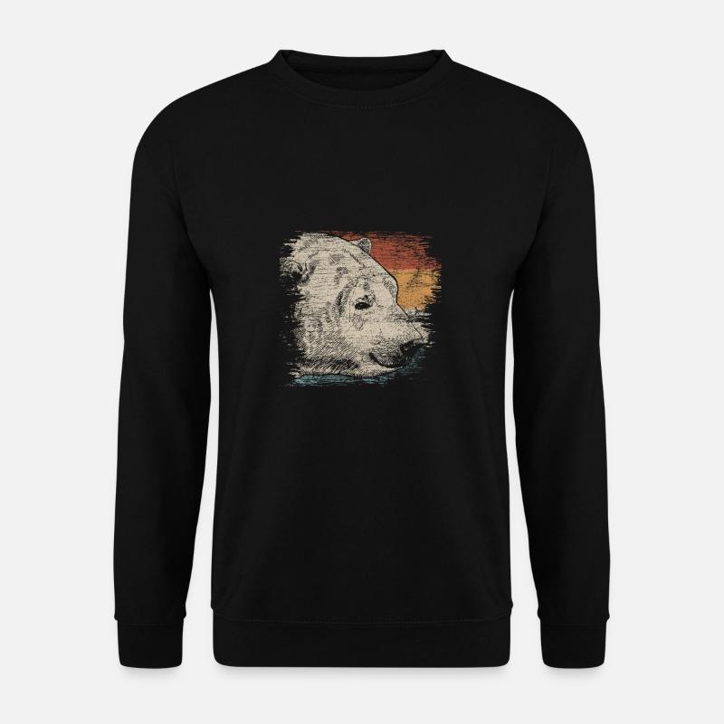Eisbär - Unisex Pullover - Schwarz
