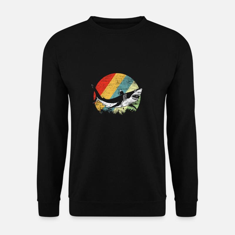 requin - Sweat-shirt Unisexe - noir