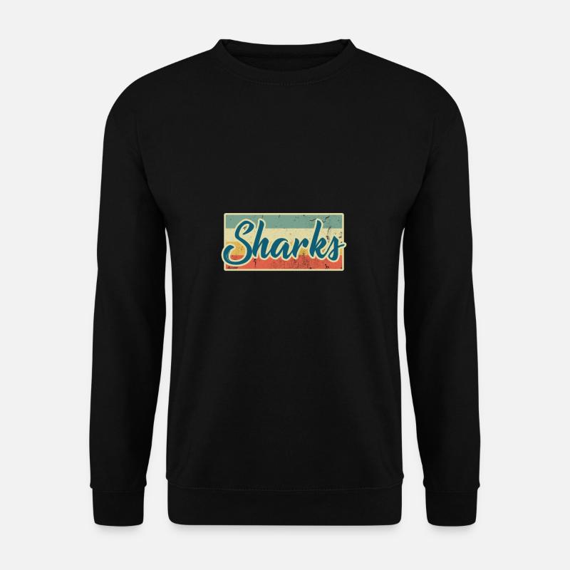 shark - Unisex Sweatshirt - black
